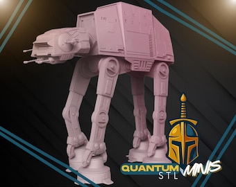 Imperial AT-AT Walker STL | 1:48 Scale Diorama (Digital Download)