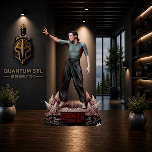 Telekinetic Test Subject Sculpture STL | Resin and FDM Compatible Statue | Digital Download