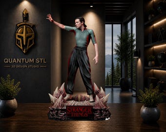 Telekinetic Test Subject Sculpture STL | Resin and FDM Compatible Statue | Digital Download