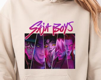 XYYYHTL Kpop Demon Hunters Hoodie – Kapuzenpulli Mit Coolem Print