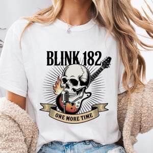 Blink-182 Concert T-Shirt: Pop-Punk Band Tee