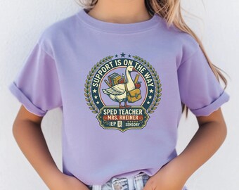 Teacher Goose Shirt, Silly Goose Teacher Tee, Special Ed Educator Gift
