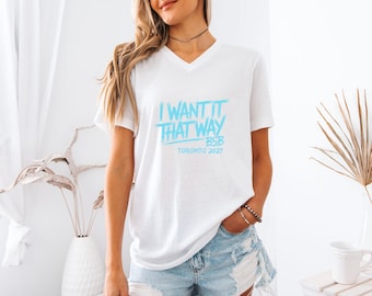 Camiseta de BSB Toronto 2027, camiseta para amantes de las boy bands de los 90, merchandising retro de la gira.