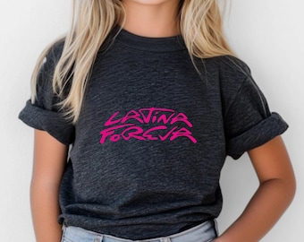 Latina Fresa Graphic Tee, Trendy Pink Script Shirt, Aesthetic Latina Gift for Her