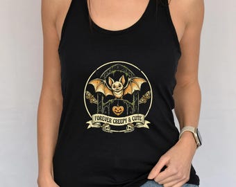 Creepy Cute Halloween Shirt, Halloween Things Tee, Horror Movies Tee