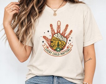 Camiseta "Cada niño importa", camiseta de concienciación indígena, Día de la Camiseta Naranja