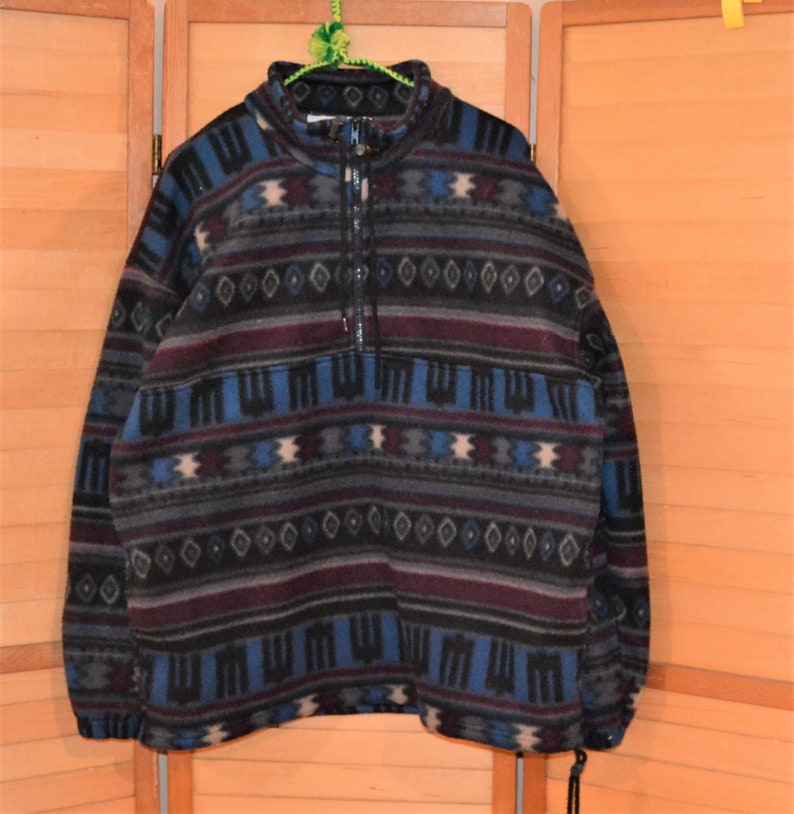 southwestern fleece jacket