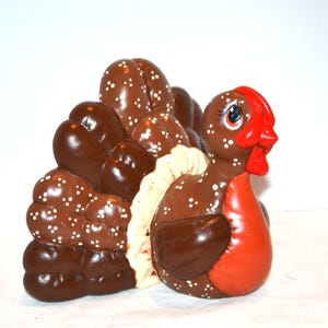 Thanksgiving Turkey 1970s Decor Kitsch Cottage Core MCM