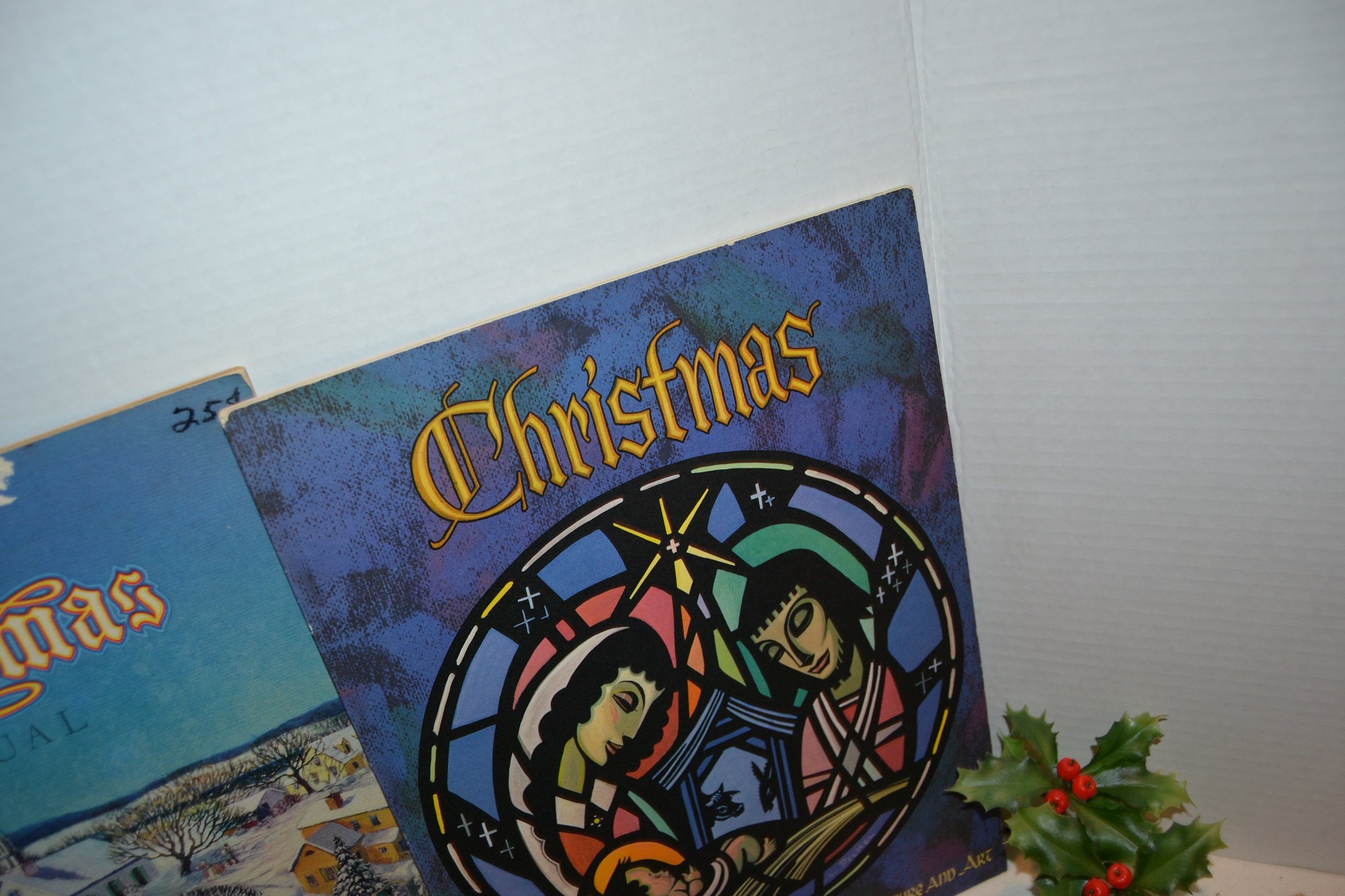 1940 to 1950's Christmas Annual Literature and Art Magazines Lot