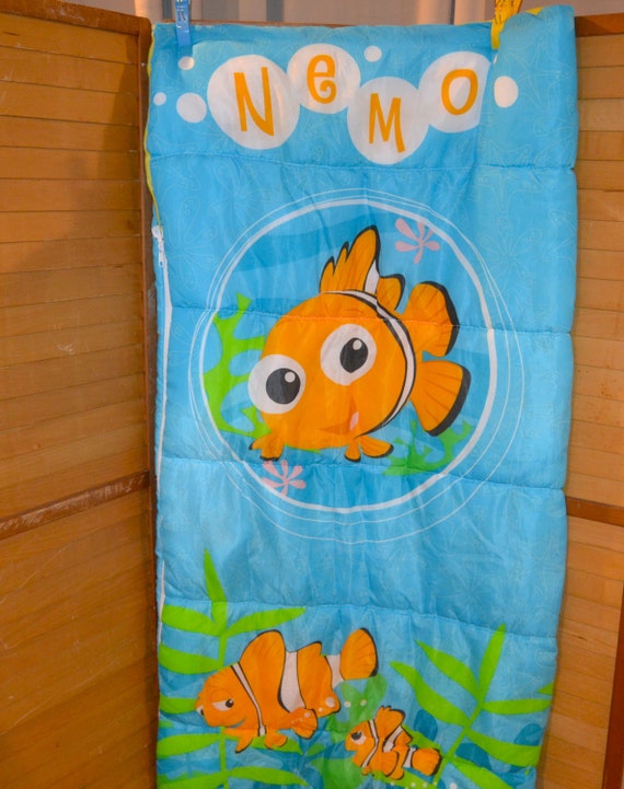 Vintage Nemo Sleeping Bag Kids Slumber Fun Etsy