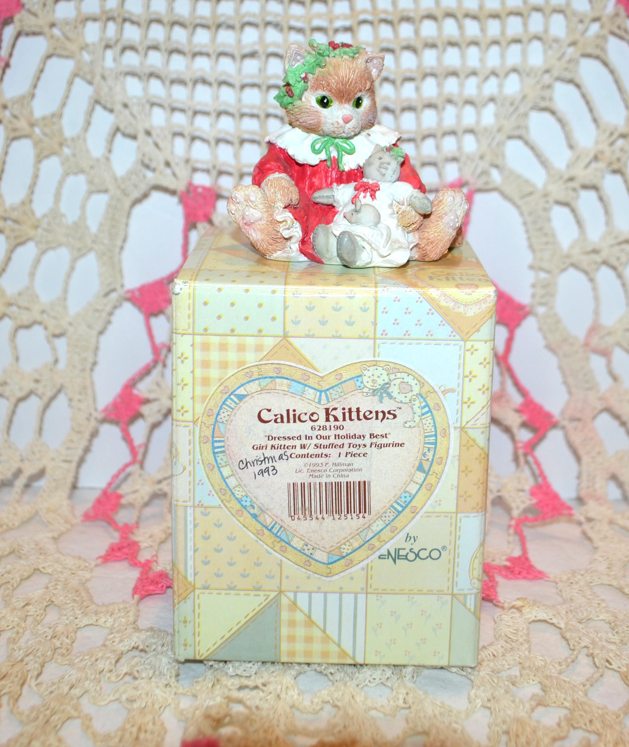 Enesco calico kitten - Etsy 日本