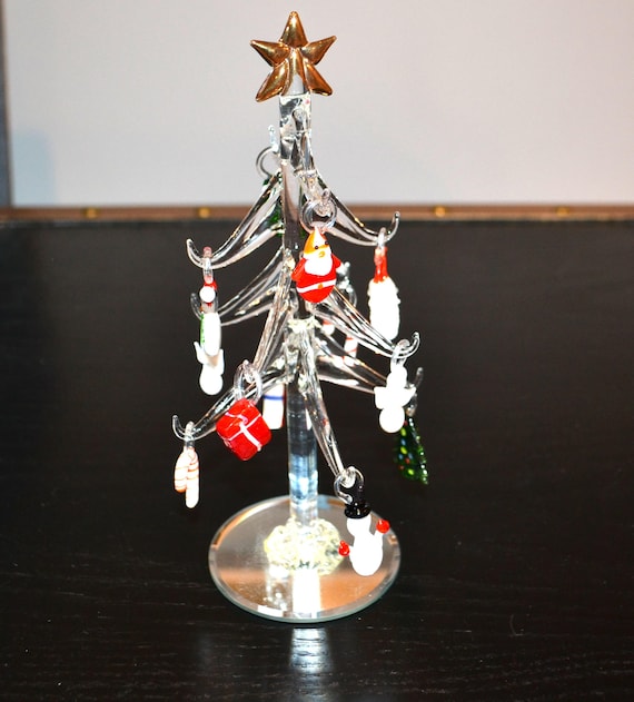 ヴィンテージクリスタル ヴェネツィアアートガラス クリスマスツリー