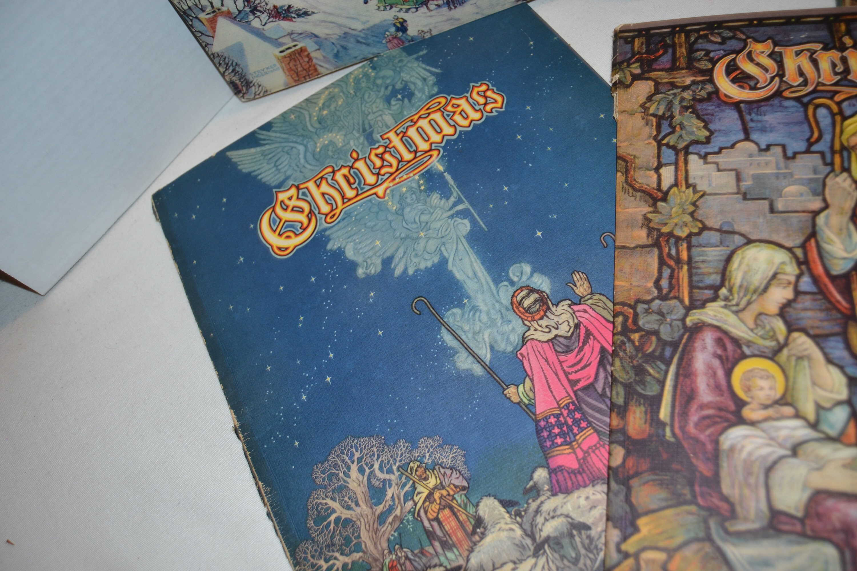 1940 to 1950's Christmas Annual Literature and Art Magazines Lot