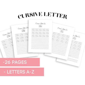 Folha de Exercícios para a Letra Cursiva A | Prática de Caligrafia para Imprimir | PDF 8,5 x 11