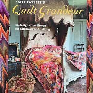 Kaffe Fassett Quilt Grandeur... 20 modèles de patchwork et de courtepointe... Livre de motifs de courtepointe à couverture souple