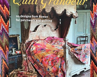 Kaffe Fassett Quilt Grandeur.. 20 Designs for Patchwork and Quilting.. Softcover Quilt Pattern Book
