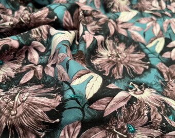 Anna Maria Horner  ‘Passionflower’ Floral Fabric by FreeSpirit PWAH133