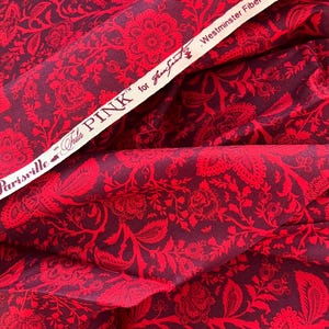 Free Spirit Tula Pink Parisville fabric ‘French Lace’ Rare OOP quilting cotton