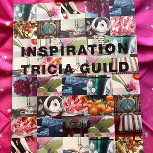 Vintage Tricia Guild Inspiration Inbunden Bok, Inredning & Dekor Soffbordsbok, Färg- och Tyginspirationsguide Designers