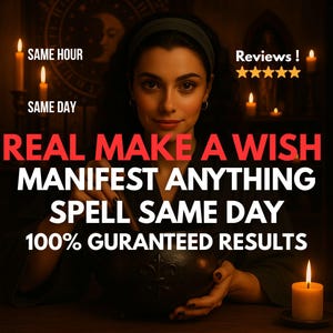 Personalized Wish Spell Casting: Fast Results, Custom Magic Ritual