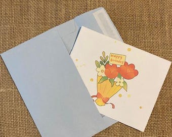 Birthday Card with Scripture