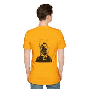 Samurai Man Shirt - Softstyle T-Shirt, Chinese Culture Tee, Asia Gift, Japan Clothing, Historical Warrior Top