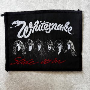 Whitesnake Band Patch - Etsy