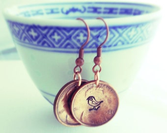 Little Bird Penny Earrings