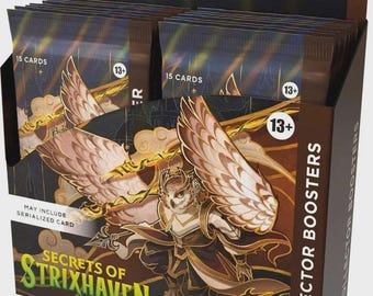 Magic The Gathering Secrets of Strixhaven Collector Booster Box Factory Sealed