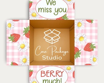 May include: A set of three ceramic mugs with a speckled, cream-colored glaze. Each mug features a different hand-painted design: a blue and green leaf, a yellow flower, and a red berry. The mugs have a simple, rounded shape.