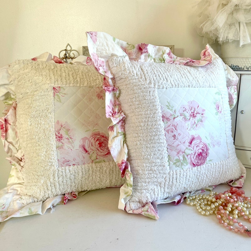 Shabby Chic Pillows - Etsy