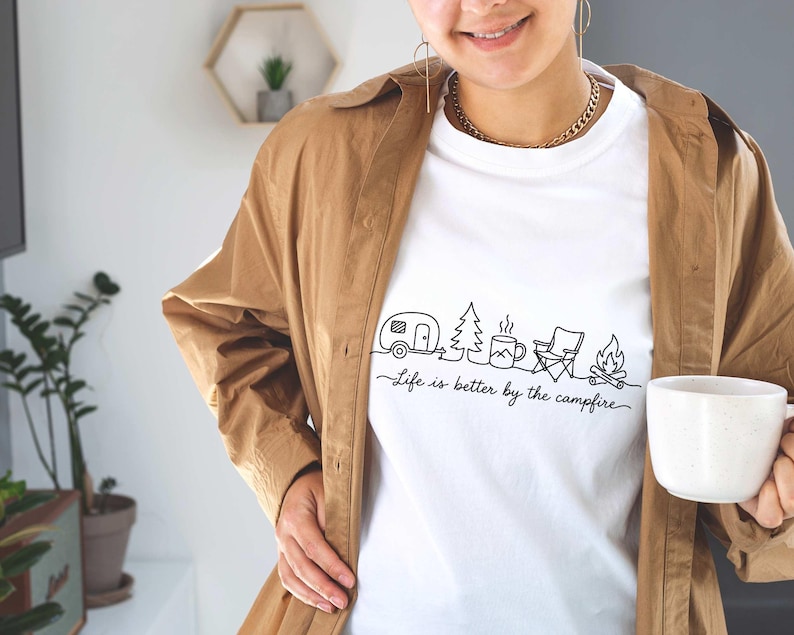 Life Is Better By The Campfire SVG PNG | Doodle Minimalist Outdoor Design
Camping sublimation PNG | Live is better by the campfire png | Camping shirt png | Retro camping design | Adventure shirt png | Outdoor png
Life Is Better By The Campfire Png, Camping Life Png, Retro Camping Png, Minimalist Camping Png, Trendy Outdoor Png, Funny Camper Quote Png
Life Is Better By The Campfire Png, Camping Life Png, Minimalist Camping Png, Trendy Outdoor Shirt Design