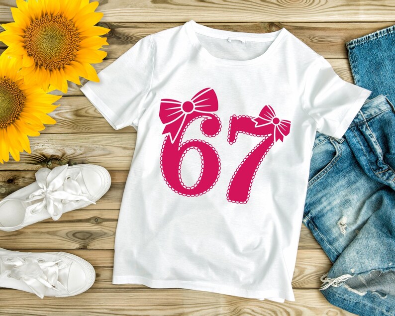 67 meme 67 svg, Cute 67 png, 6-7 meme design, Six Seven png, Six Seven Shirt design, Viral 6/7 png, Funny Saying Shirt, funny 6 7 design png Six Seven Funny Meme SVG PNG, Birthday Shirt Design (Digital Download) Six Seven 67 PNG SVG Cut File, Funny Viral Meme 67 Svg for Cricut Silhouette, Gen Alpha Trendy Printable Png for Shirts Mugs Crafts