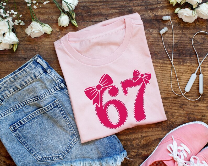 67 meme 67 svg, Cute 67 png, 6-7 meme design, Six Seven png, Six Seven Shirt design, Viral 6/7 png, Funny Saying Shirt, funny 6 7 design png Six Seven Funny Meme SVG PNG, Birthday Shirt Design (Digital Download) Six Seven 67 PNG SVG Cut File, Funny Viral Meme 67 Svg for Cricut Silhouette, Gen Alpha Trendy Printable Png for Shirts Mugs Crafts