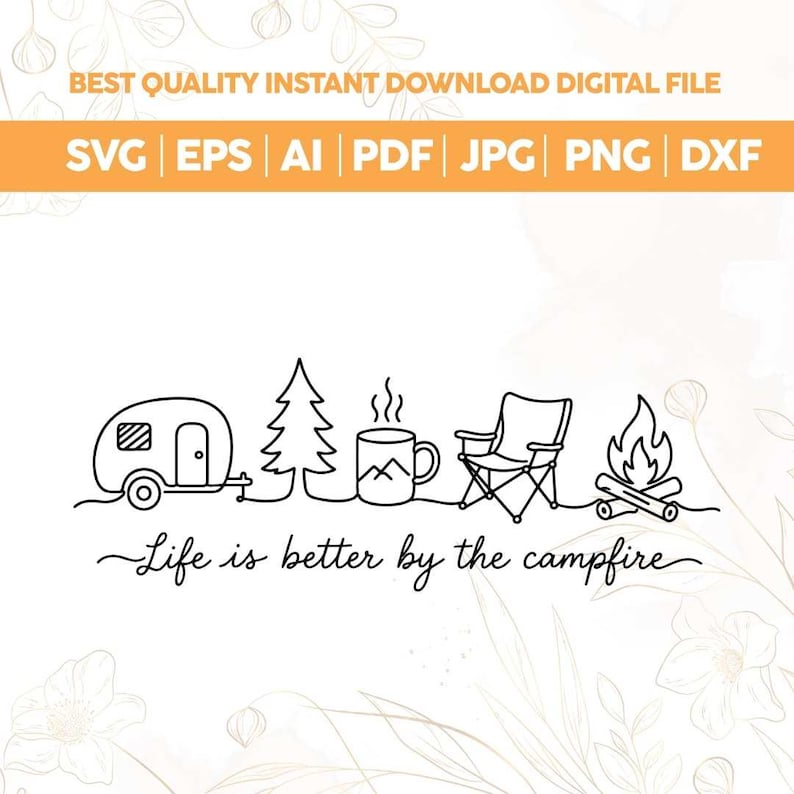 Life Is Better By The Campfire SVG PNG | Doodle Minimalist Outdoor Design
Camping sublimation PNG | Live is better by the campfire png | Camping shirt png | Retro camping design | Adventure shirt png | Outdoor png
Life Is Better By The Campfire Png, Camping Life Png, Retro Camping Png, Minimalist Camping Png, Trendy Outdoor Png, Funny Camper Quote Png
Life Is Better By The Campfire Png, Camping Life Png, Minimalist Camping Png, Trendy Outdoor Shirt Design