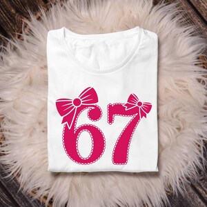 67 meme 67 svg, Cute 67 png, 6-7 meme design, Six Seven png, Six Seven Shirt design, Viral 6/7 png, Funny Saying Shirt, funny 6 7 design png Six Seven Funny Meme SVG PNG, Birthday Shirt Design (Digital Download) Six Seven 67 PNG SVG Cut File, Funny Viral Meme 67 Svg for Cricut Silhouette, Gen Alpha Trendy Printable Png for Shirts Mugs Crafts