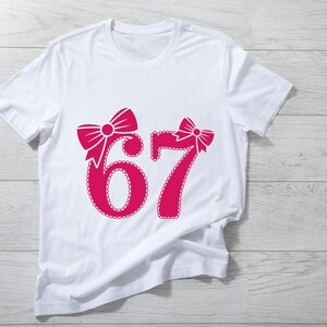 67 meme 67 svg, Cute 67 png, 6-7 meme design, Six Seven png, Six Seven Shirt design, Viral 6/7 png, Funny Saying Shirt, funny 6 7 design png Six Seven Funny Meme SVG PNG, Birthday Shirt Design (Digital Download) Six Seven 67 PNG SVG Cut File, Funny Viral Meme 67 Svg for Cricut Silhouette, Gen Alpha Trendy Printable Png for Shirts Mugs Crafts