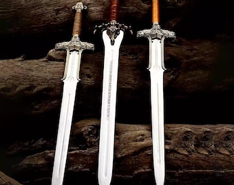 Handmade Conan The Barbarian Sword Replica | Atlantean Father Sword Cosplay Gift