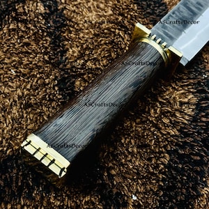 Hand Forged Carbon Steel Seax Knife, Handmade Viking Seax Knife, Best Hunting Knife And Camping Knife, Chef Knife, Best Men&#39;s Gift,Best Gift