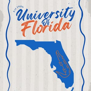 University of Florida Poster -Digital download