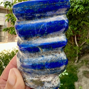 447 grams  Lapis Lazuli Freeform, Lapis Lazuli, Lapis Lazuli Free Form piece, Lapis Free Form, Lapis Tumbled Free Form Gift- Birthday gift