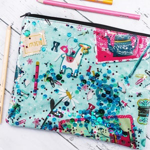 Joyful Shaker Pouch: On My Desk