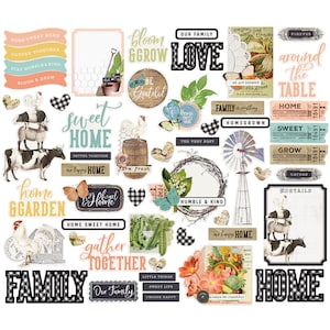 Simple Stories Simple Vintage Farmhouse Garden Bits and Pieces