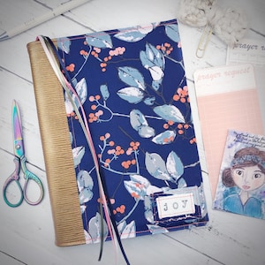 ESV Single Column Journaling Bible & My Creative Bible COVER with Prayer Pocket: Serein Branchlet