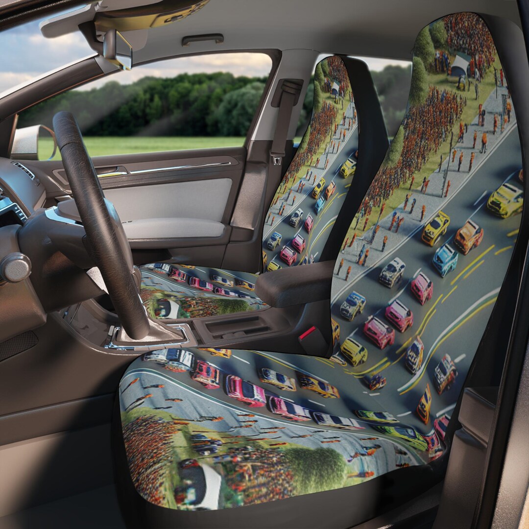 Car Seat Covers, Turkish Style Vehicle Patterned Polyester Auto Chair ...
