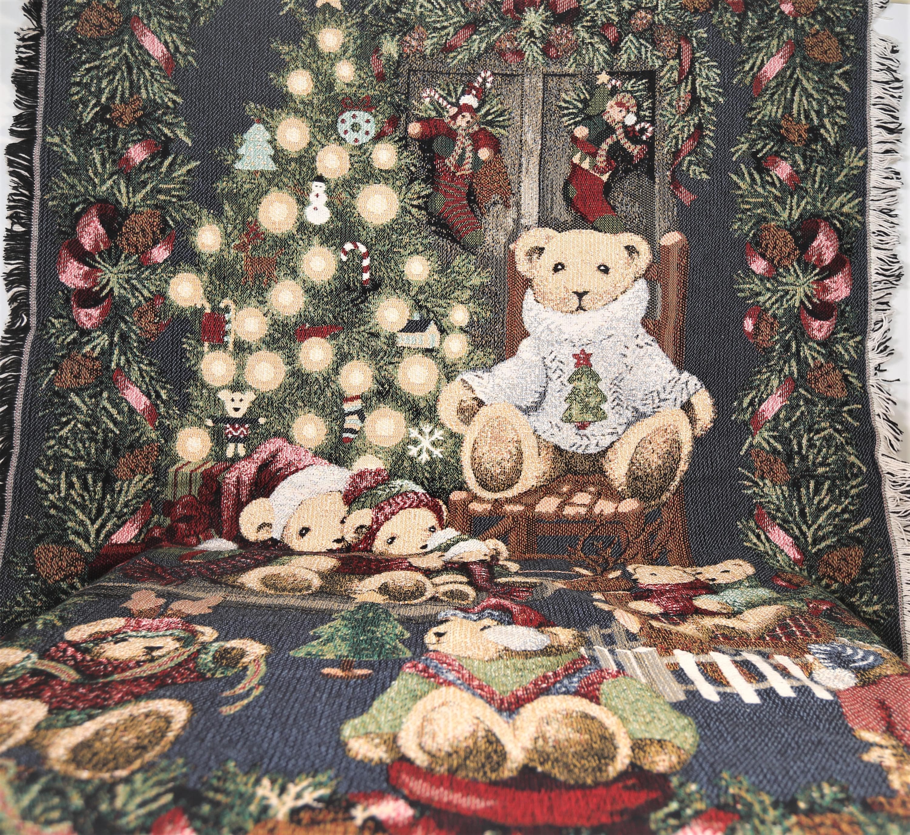 Goodwin Weavers vintage ブランケット ラグ USA製 Goodwin Weavers vintage ブランケット ラグ USA製