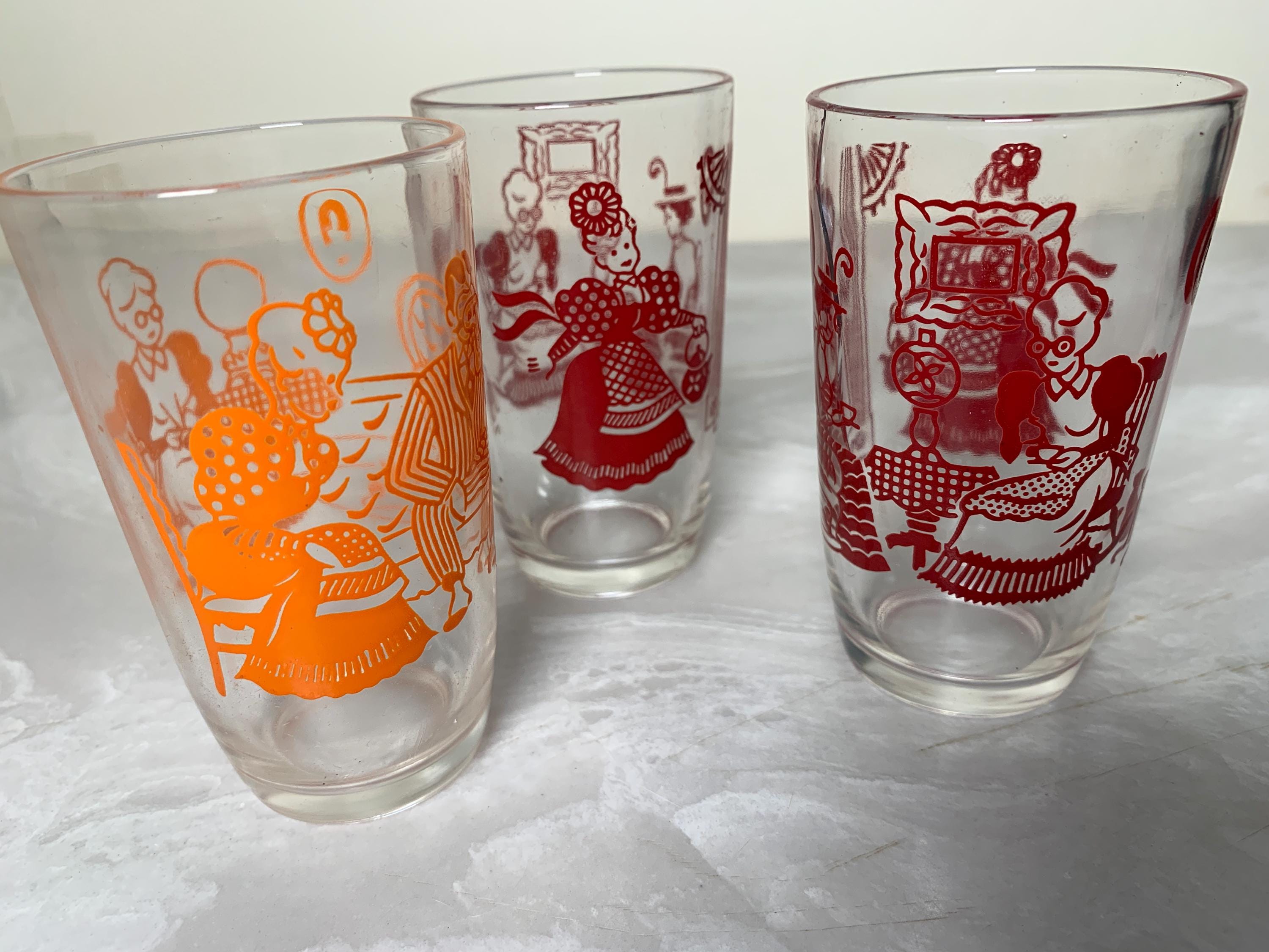 1950's Swig Glasses - Etsy