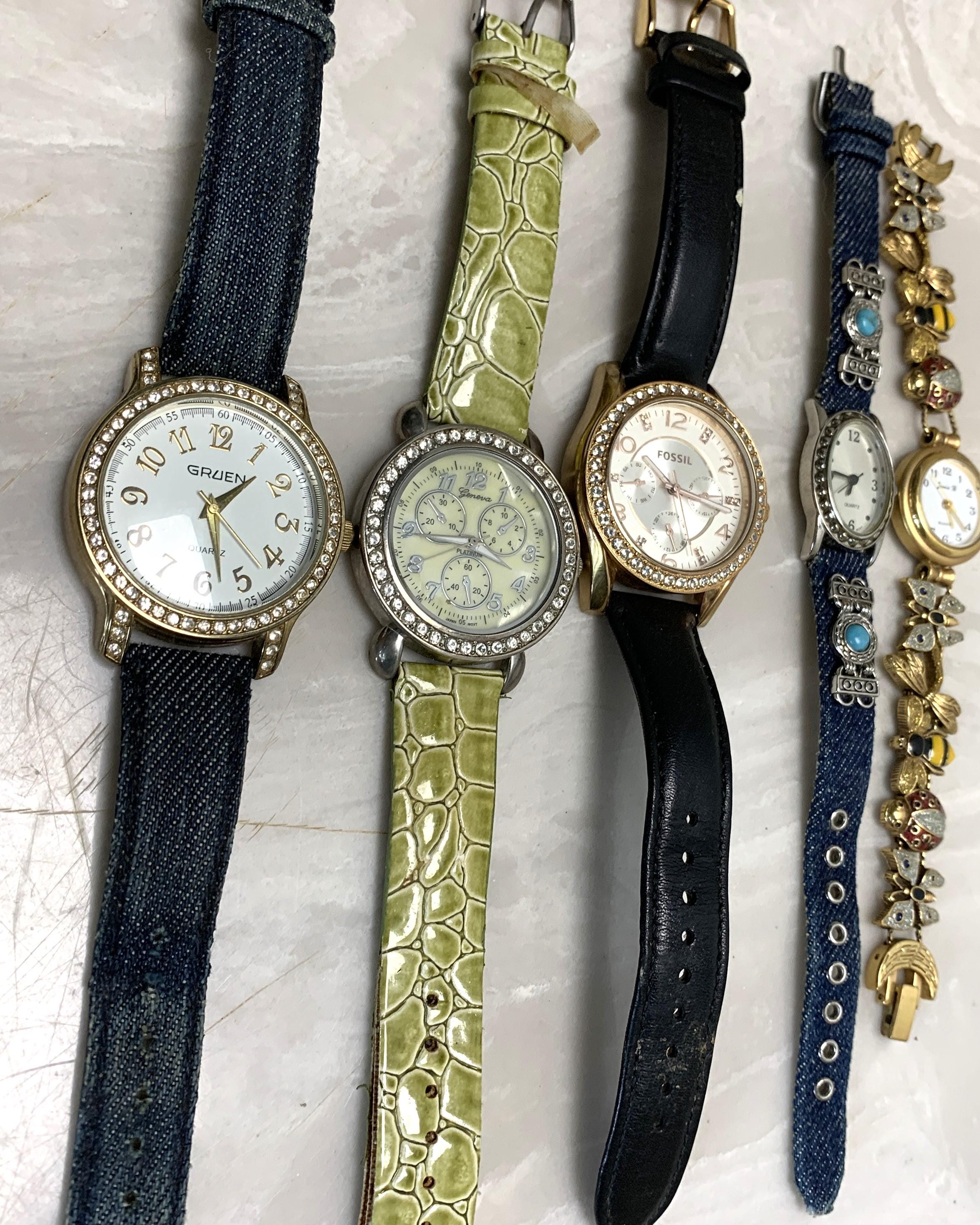 Vtg Jennie B Garden Friends Watch Women 24mm Butterfly Jennie B Vintage Watches - Etsy main image 2