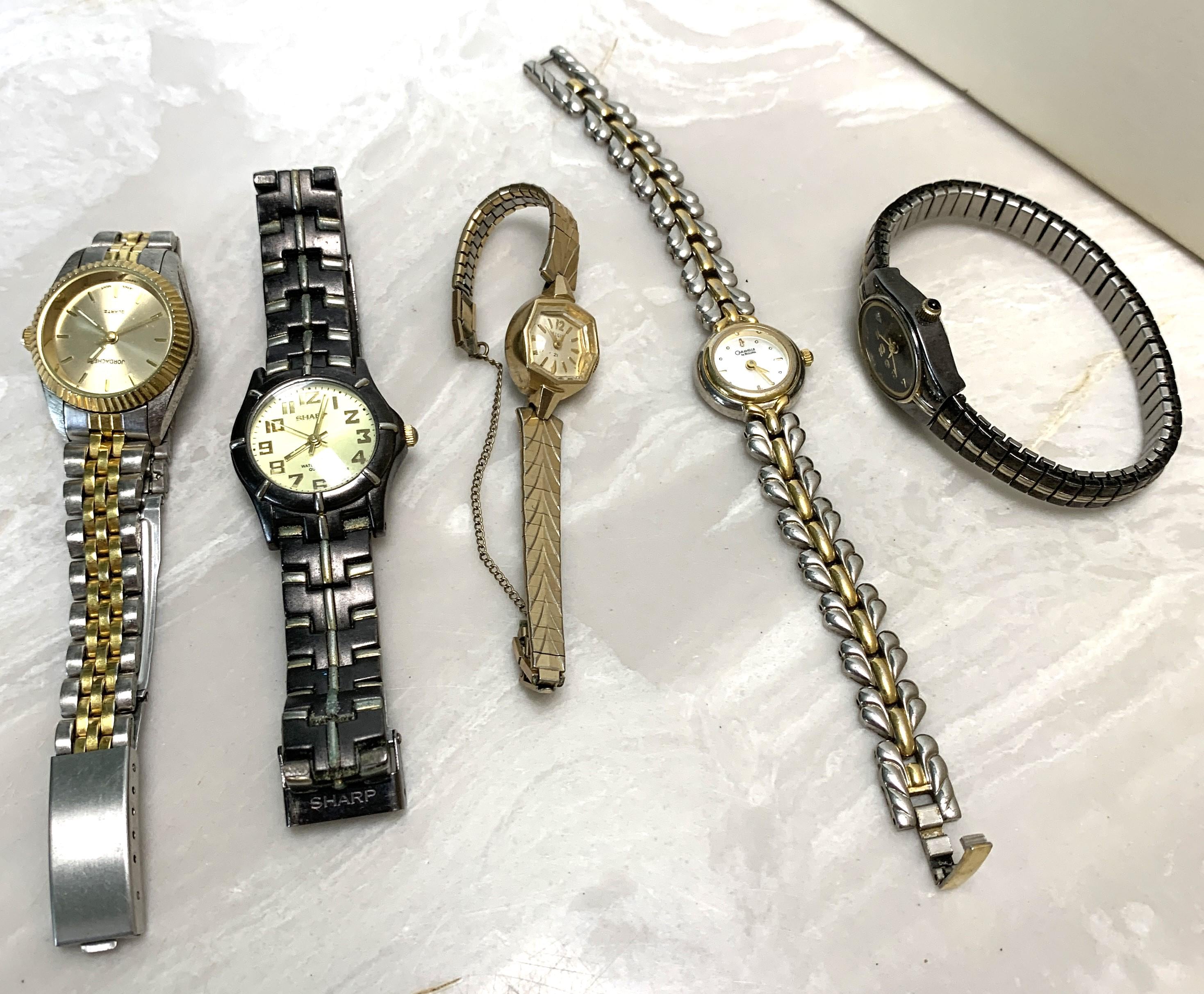 ★【LORD ELGINロードエルジン：クオーツ時計】★ 腕時計メンズ動作良好ロードエルジンLORD ELGINゴールド手巻き