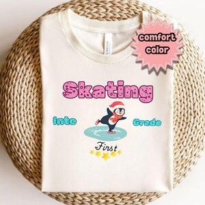 1st Grade Teacher T-Shirt: Comfort Colors Organic Cotton Back to School Gift